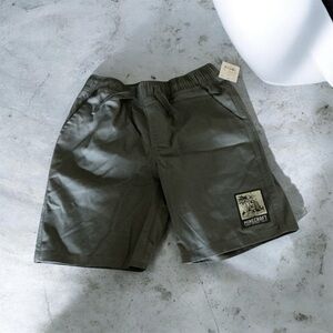 Buy one get one 50%off 
MAD Engine Olive Green Athletic Shorts with Patch